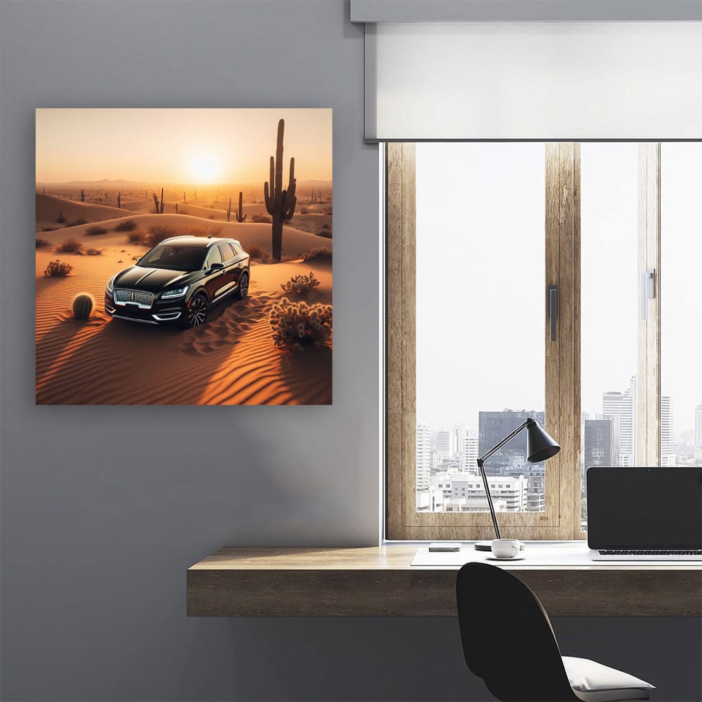 Lincoln Nautilus in Desert - Luxury Meets Elegance