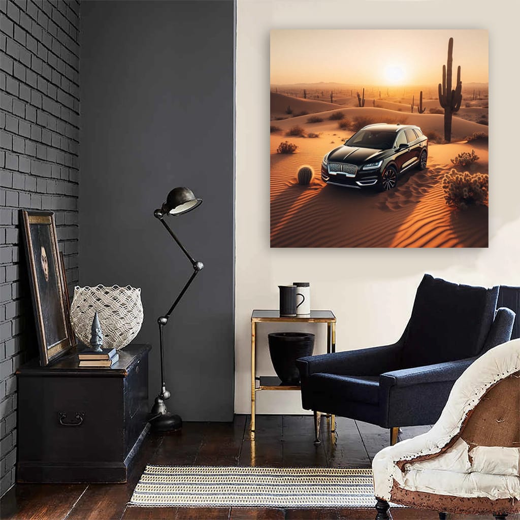 Lincoln Nautilus in Desert - Luxury Meets Elegance