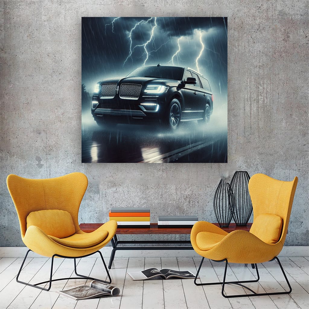 Lincoln Navigator Thunderstorm Wall Art