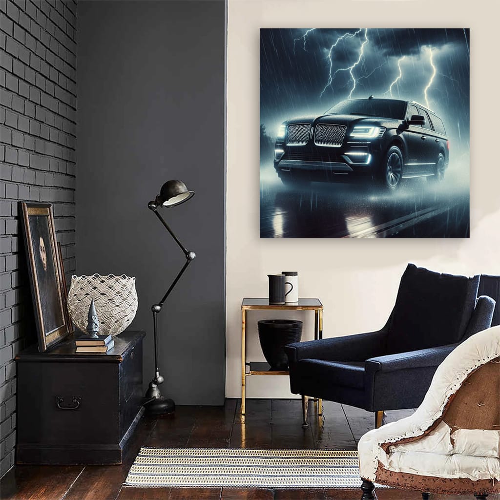 Lincoln Navigator Thunderstorm Wall Art