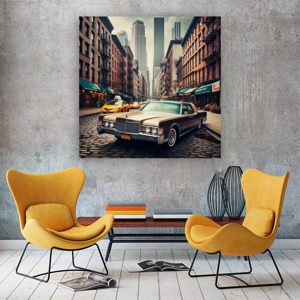 Classic Lincoln in Vintage New York - Timeless Elegance