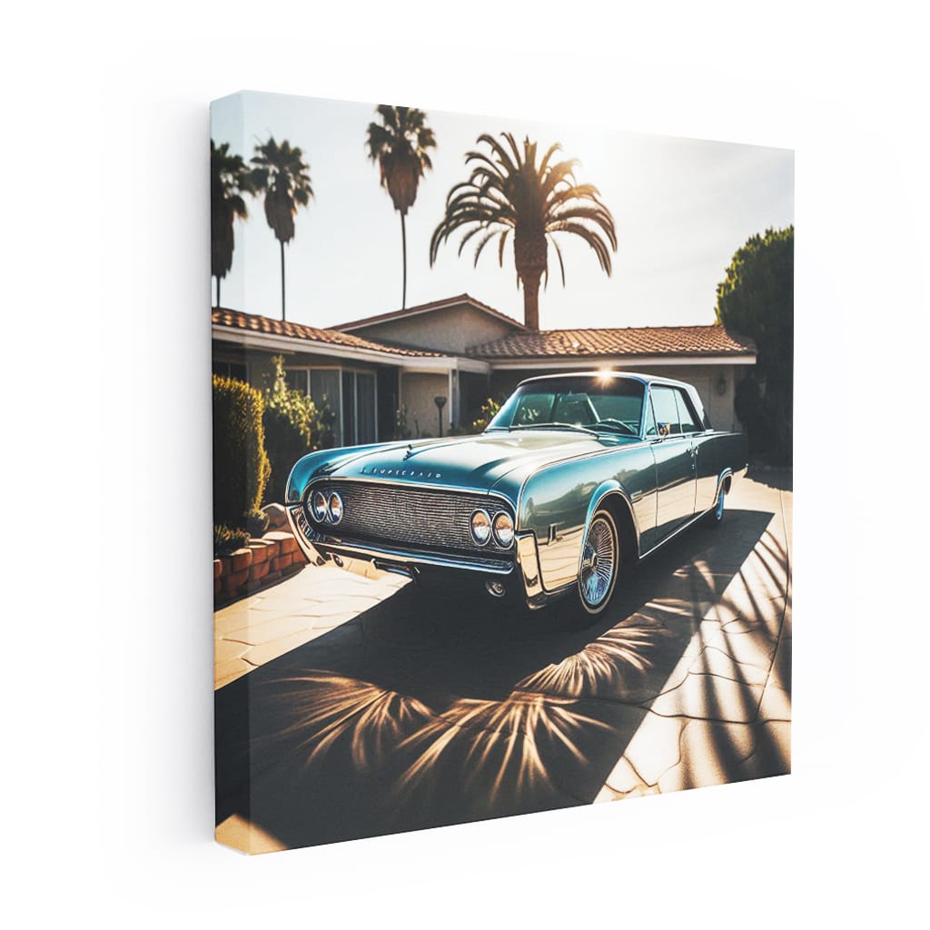 Lincoln Retro Sunny Weath Wall Art