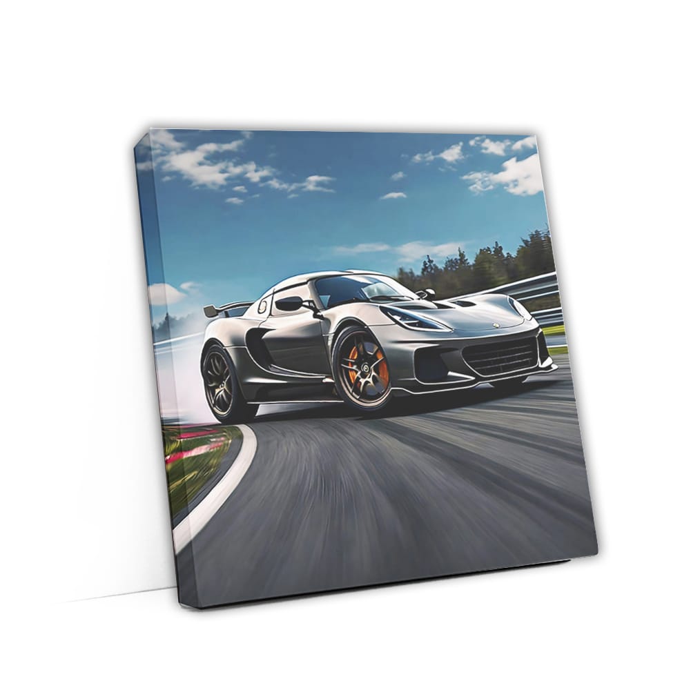 Lotus Elise Black Drif Wall Art