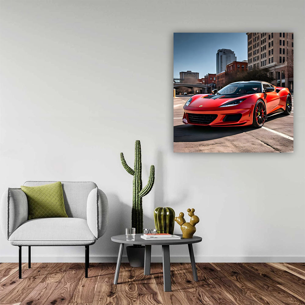 Red Lotus Evora in San Antonio, TX - Sporty Elegance