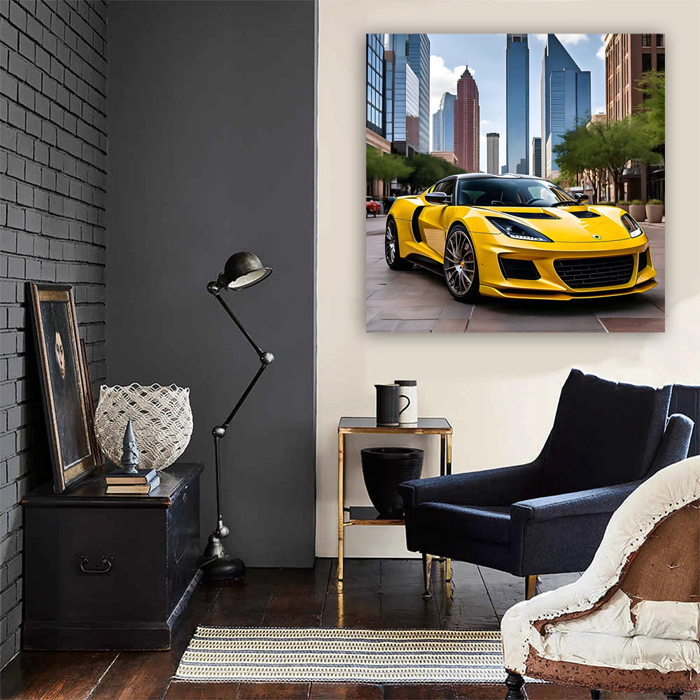 Yellow Lotus Evora in Dallas, TX - Sporty and Sleek Ride