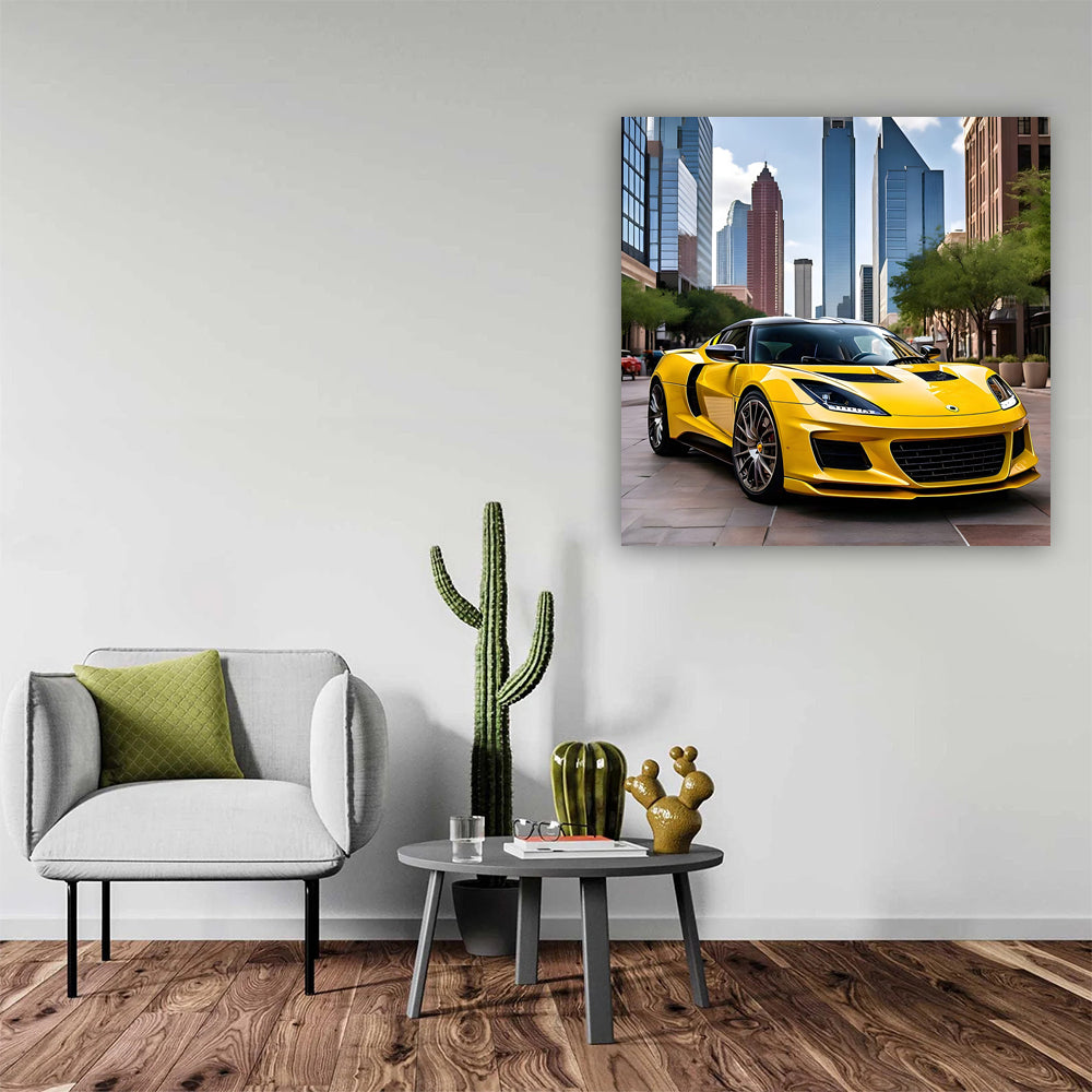 Yellow Lotus Evora in Dallas, TX - Sporty and Sleek Ride