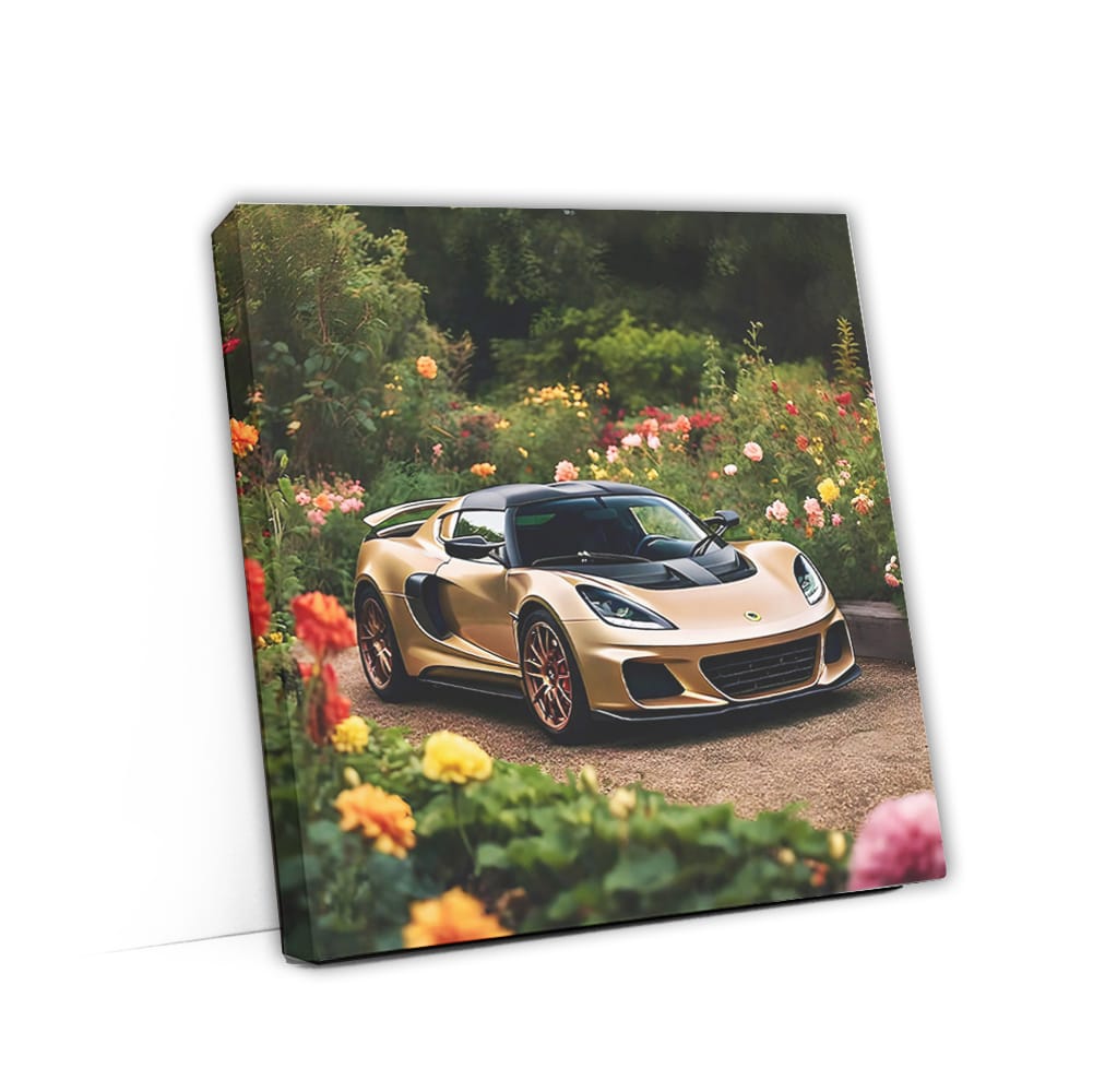 Lotus Exige Brown In Flower Wall Art