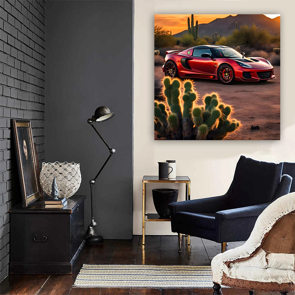 Burgundy Lotus Exige in Phoenix, AZ - Sleek and Sporty Drive