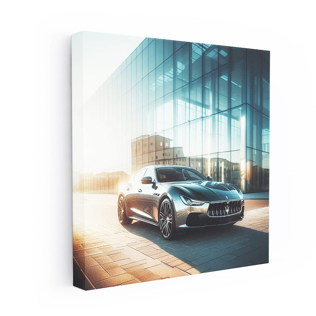 Maserati Ghibli Buildi Wall Art