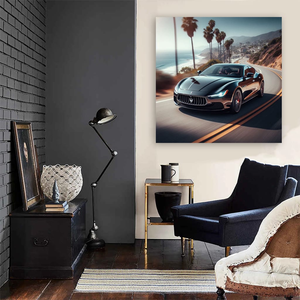 Maserati Ghibli Road - Dynamic Elegance and Power