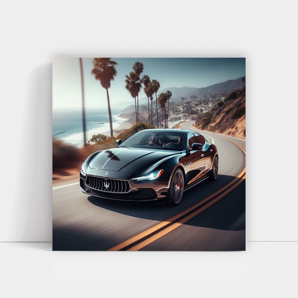 Maserati Ghibli Ro Wall Art