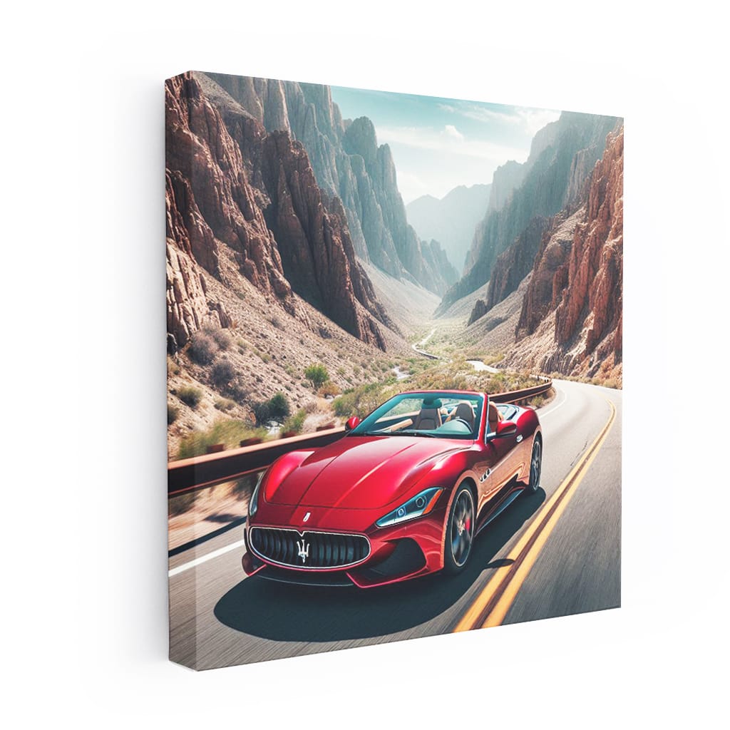 Maserati Grancabrio Cany Wall Art