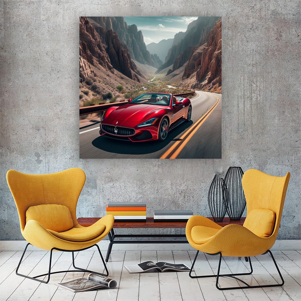Maserati GranCabrio Canyon Drive - Thrill of Elegance