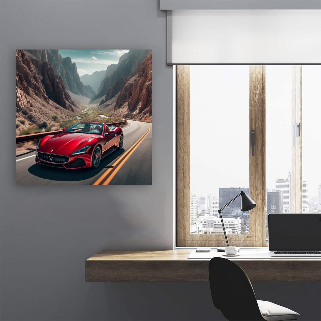 Maserati GranCabrio Canyon Drive - Thrill of Elegance