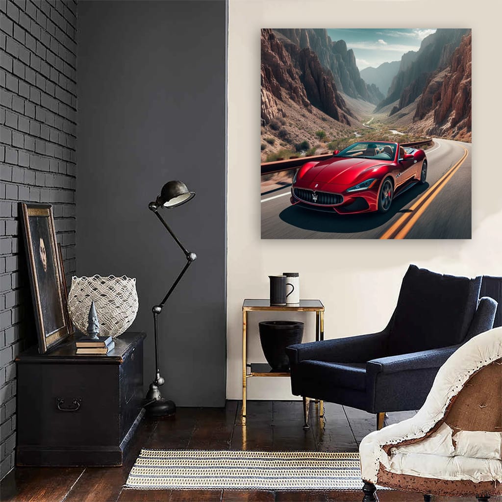 Maserati GranCabrio Canyon Drive - Thrill of Elegance
