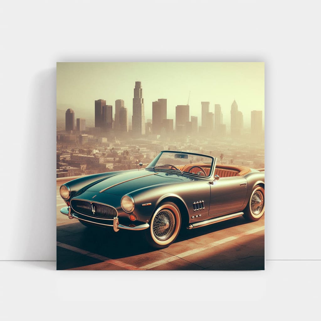 Maserati GranCabrio Vintage Style - Timeless Elegance