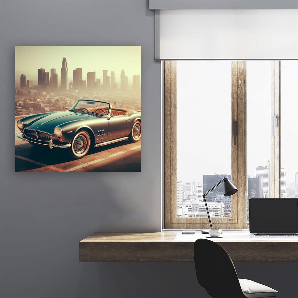 Maserati GranCabrio Vintage Style - Timeless Elegance