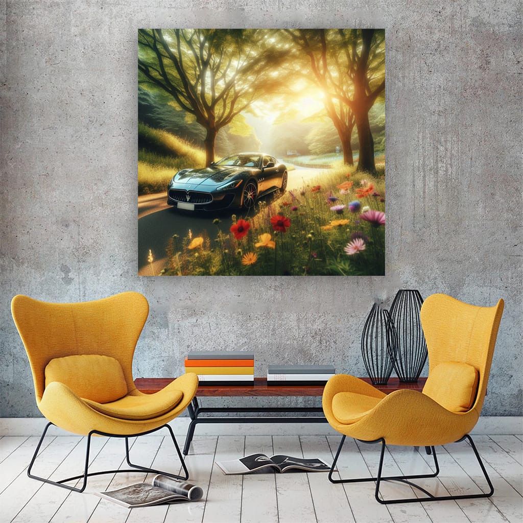 Maserati Granturismo Natu Wall Art