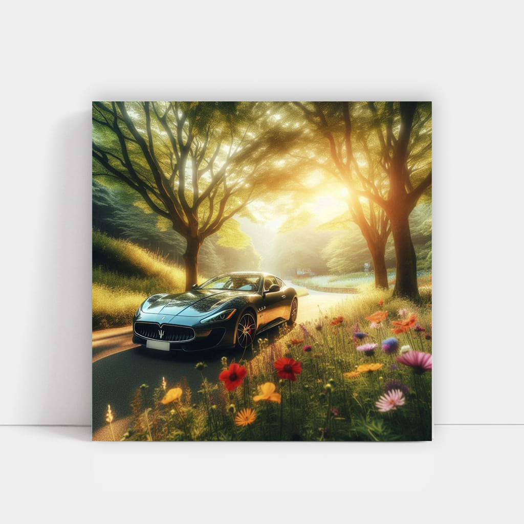 Maserati Granturismo in Nature - Blend of Power and Elegance