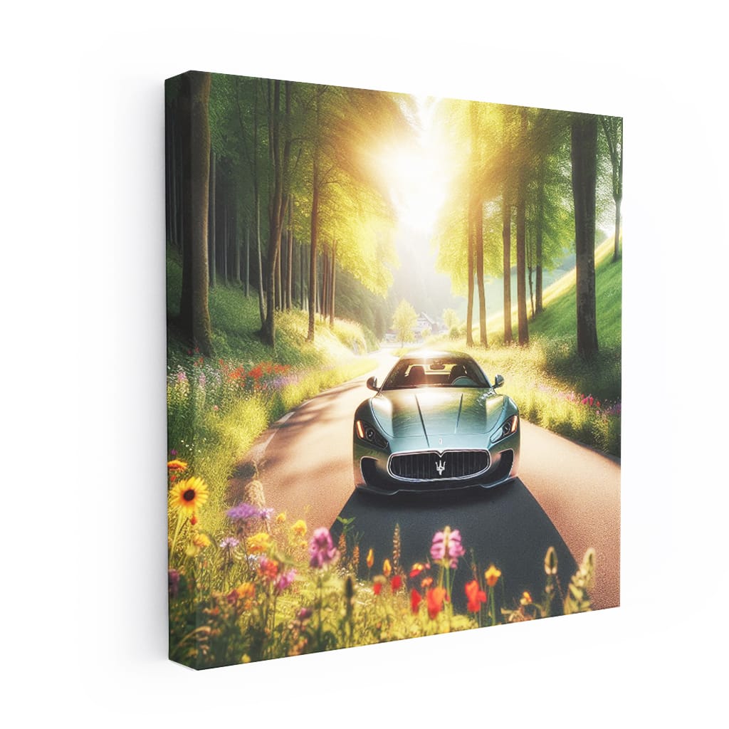 Maserati Granturismo Nature Wall Art