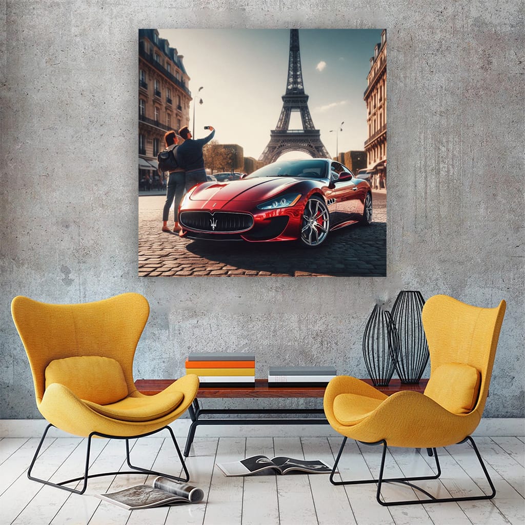 Maserati Granturismo Par Wall Art