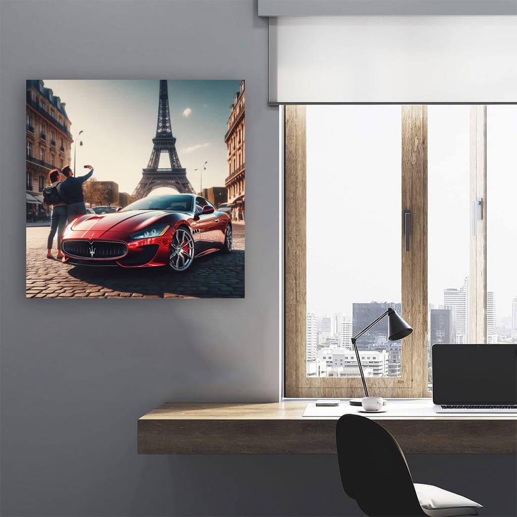Maserati GranTurismo in Paris - Elegance and Performance