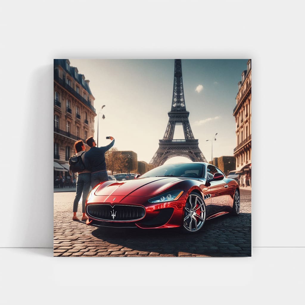 Maserati GranTurismo in Paris - Elegance and Performance