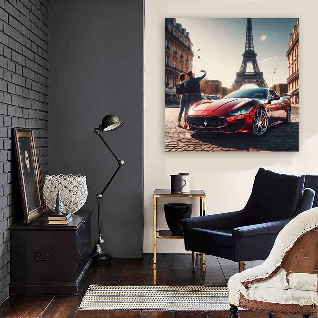 Maserati Granturismo Par Wall Art