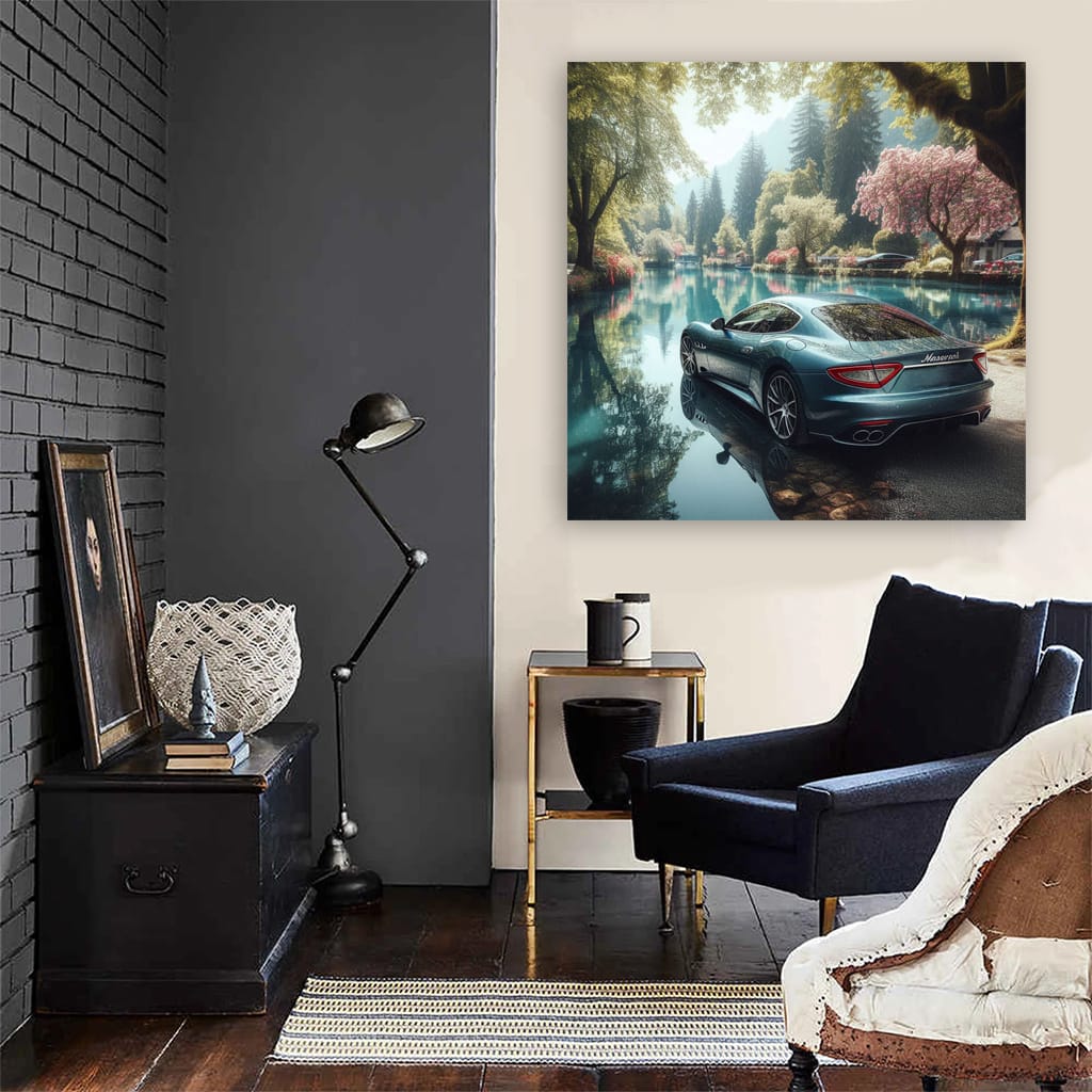 Maserati Granturismo Riv Wall Art