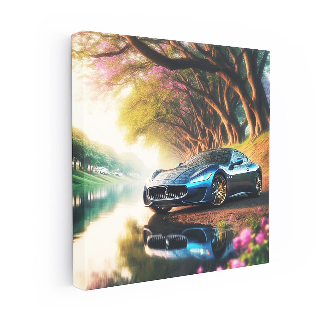 Maserati Granturismo River Wall Art