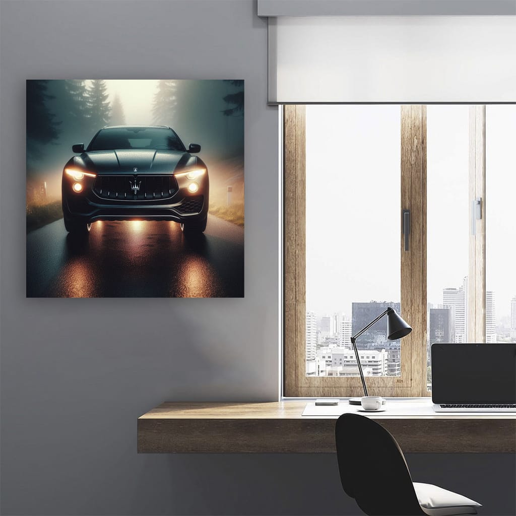 Maserati Levante in Fog