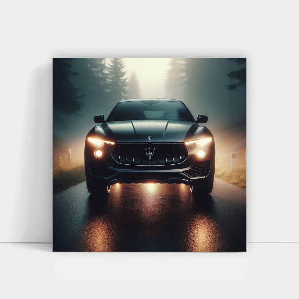 Maserati Levante in Fog