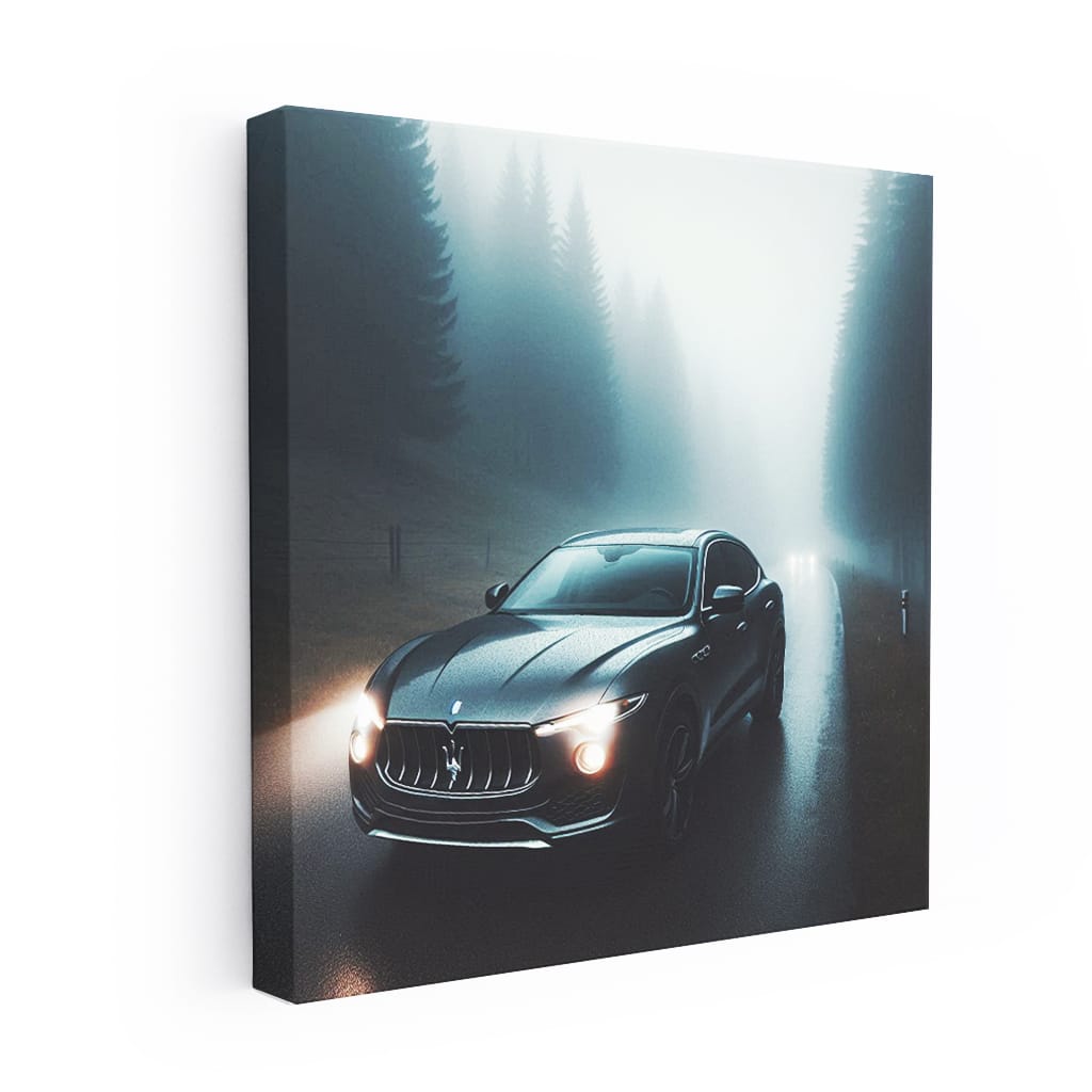 Maserati Levante Fog Wall Art