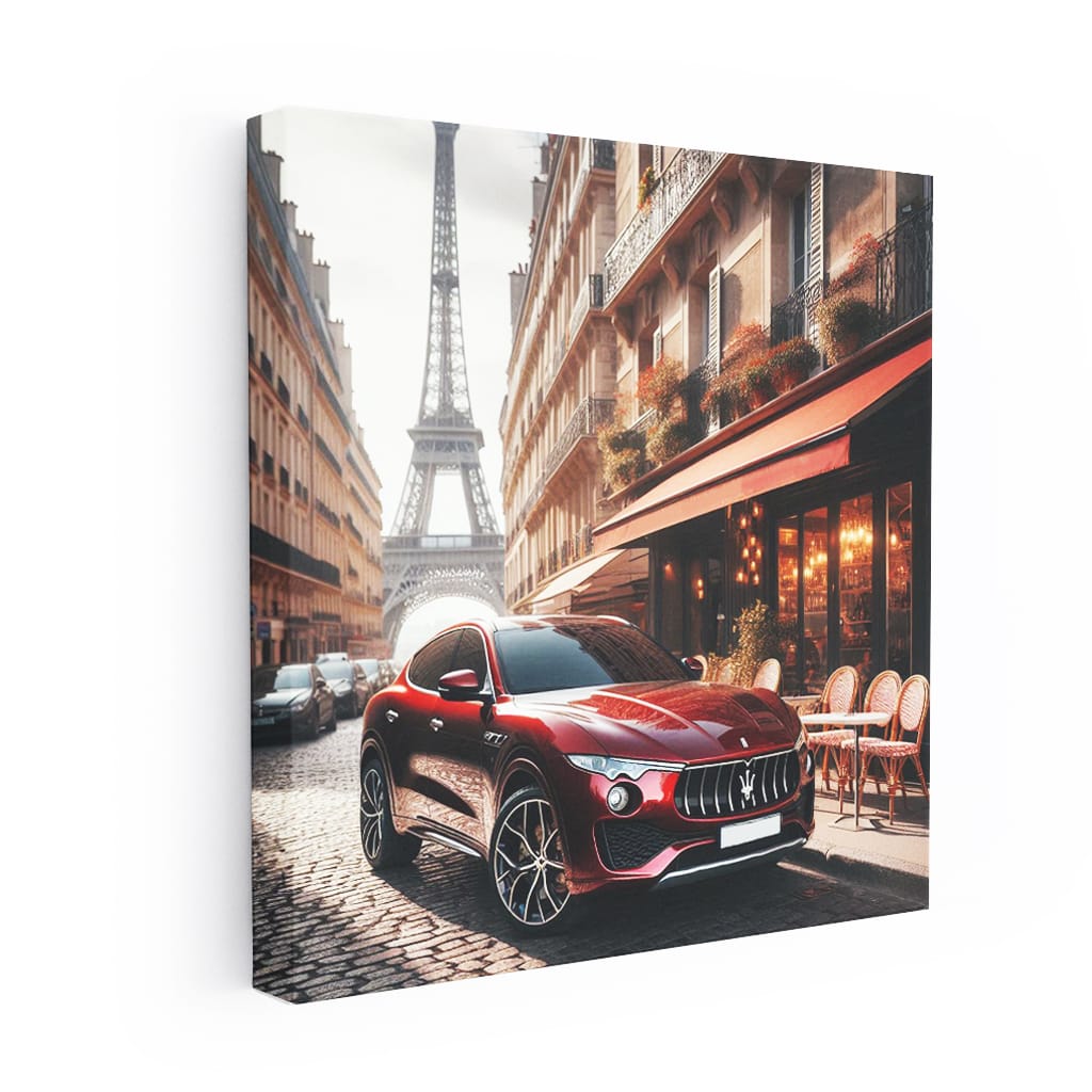 Maserati Levante Paris Wall Art