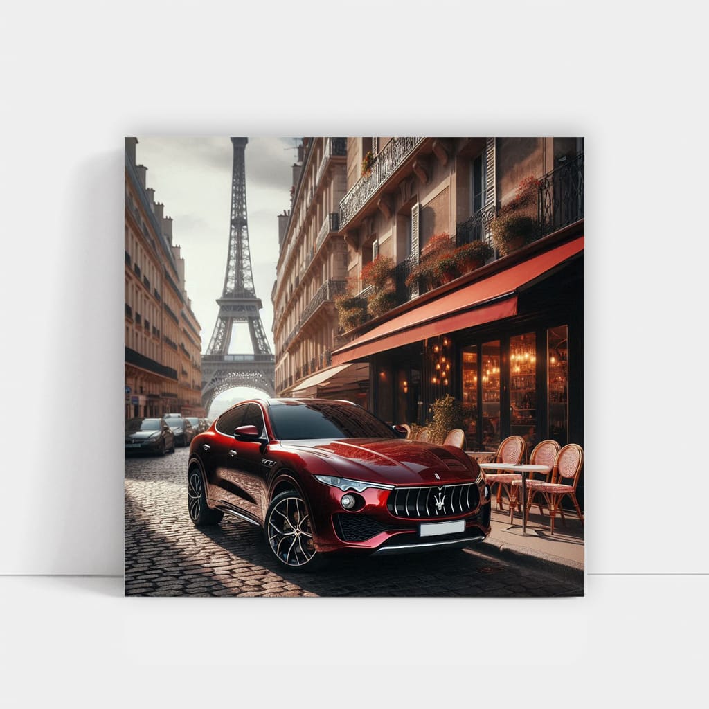 Maserati Levante Paris Wall Art