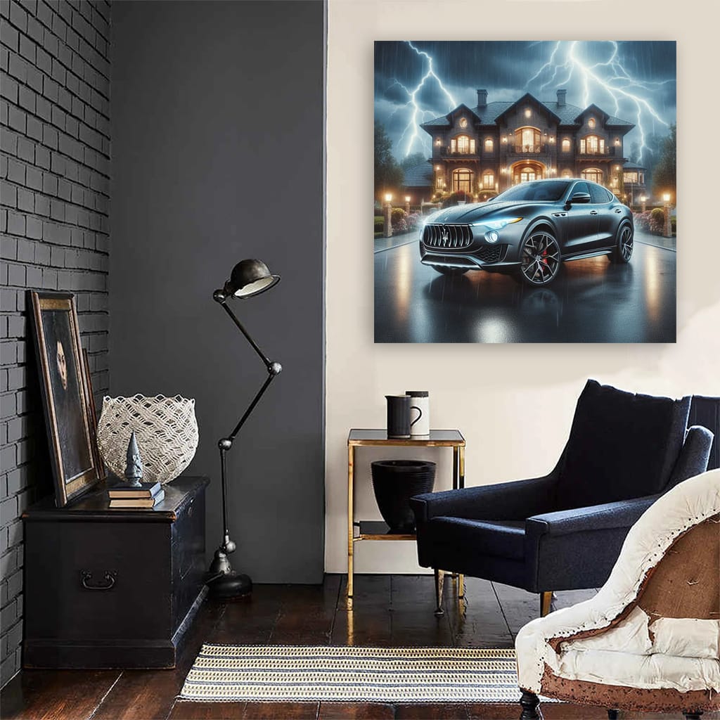 Maserati Levante Thundersto Wall Art