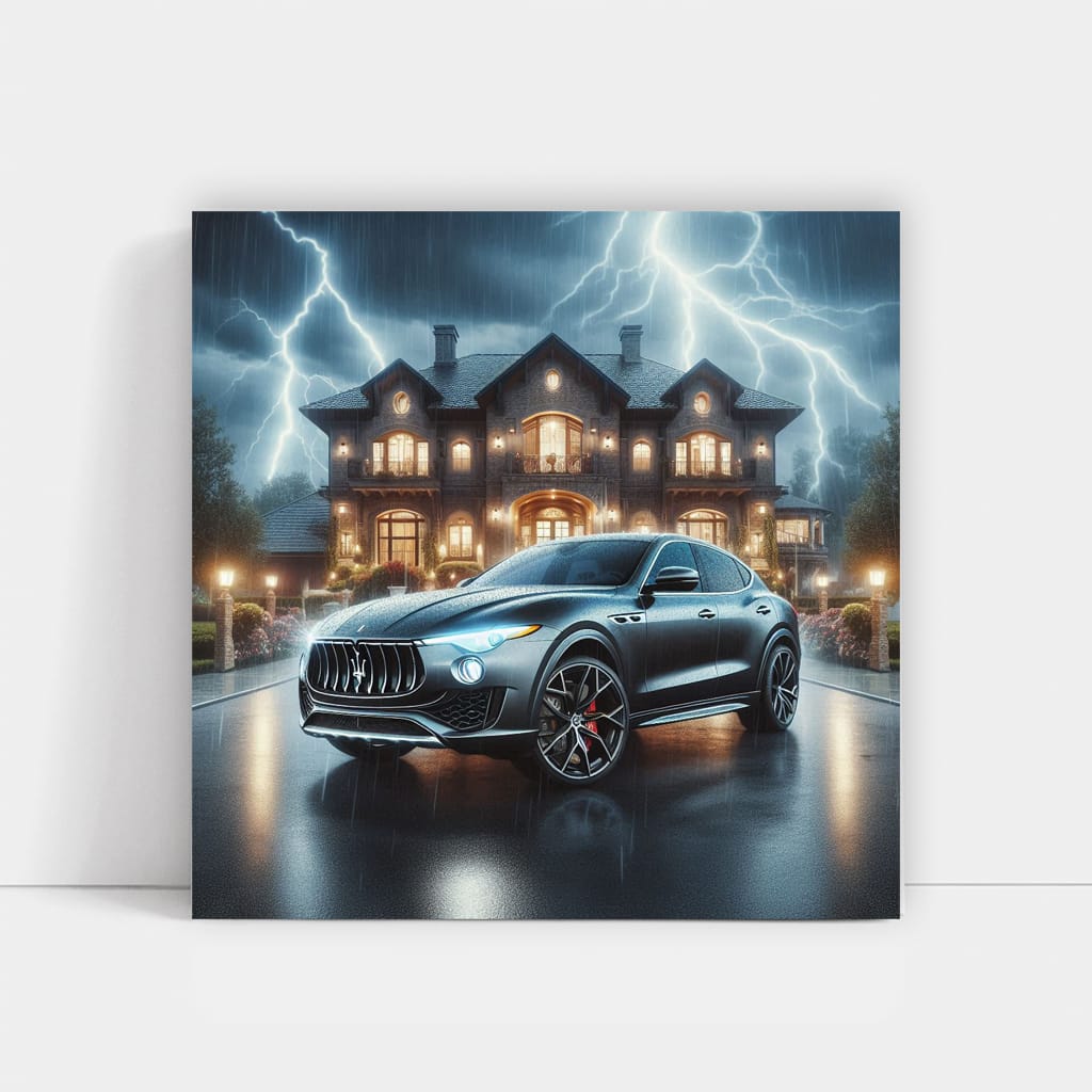 Maserati Levante Thunderstorm - Unleash Power Within