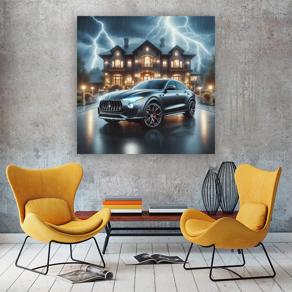 Maserati Levante Thundersto Wall Art