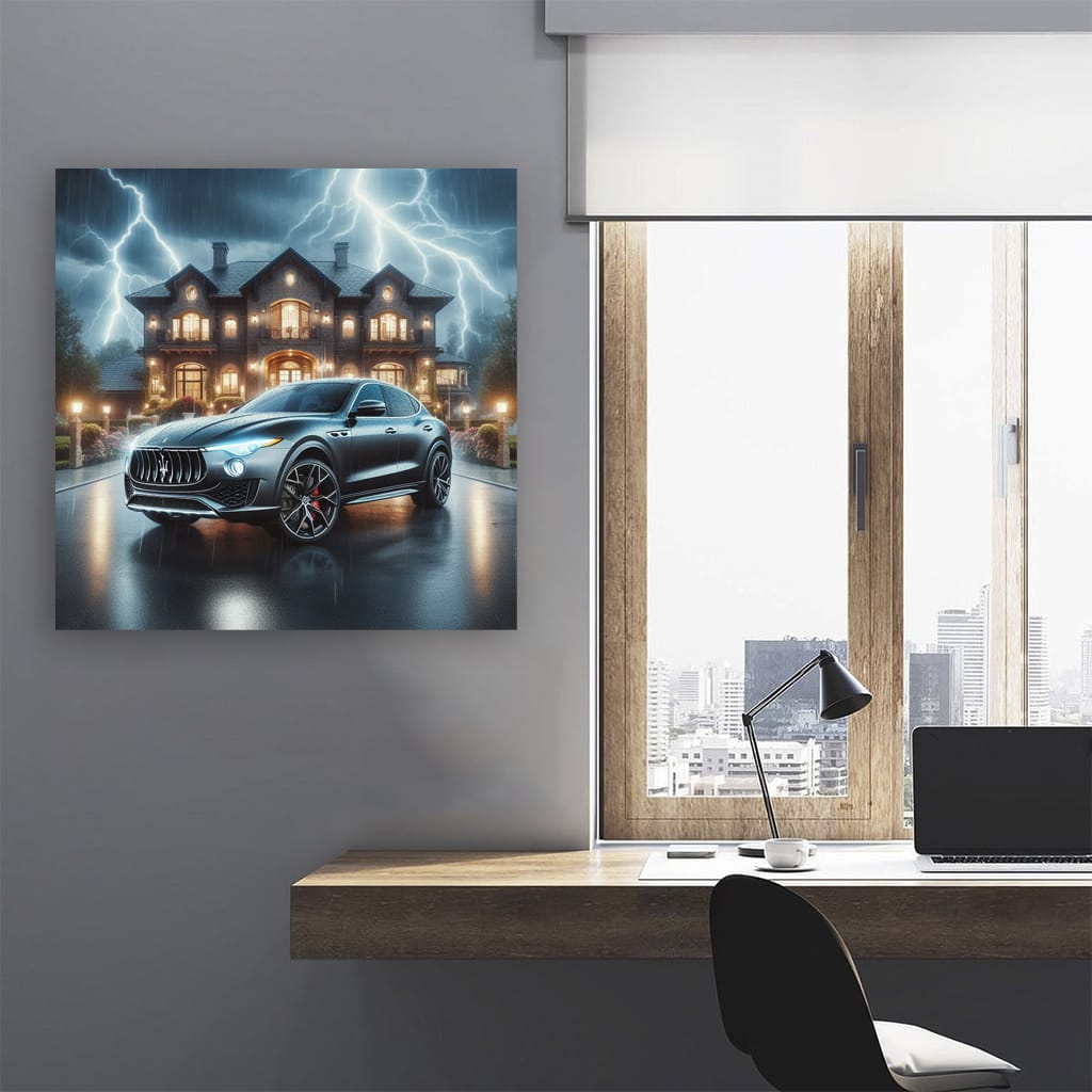 Maserati Levante Thundersto Wall Art