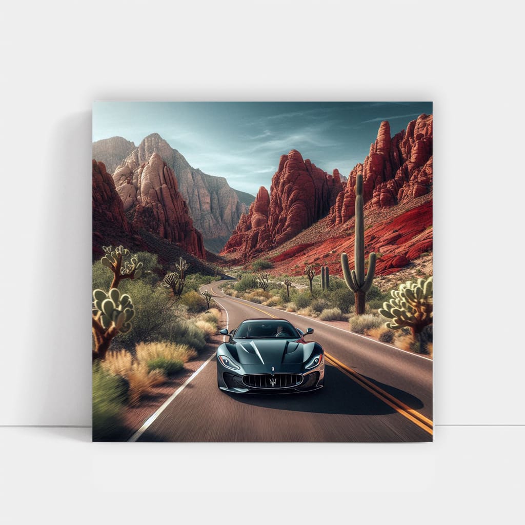 Maserati MC20 in Canyon - Elegance Meets Power
