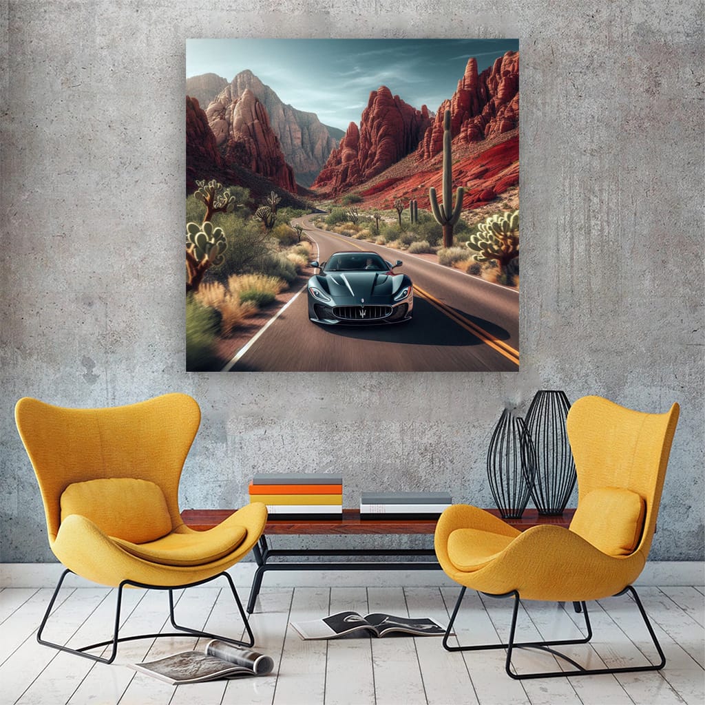 Maserati Mc20 Cany Wall Art