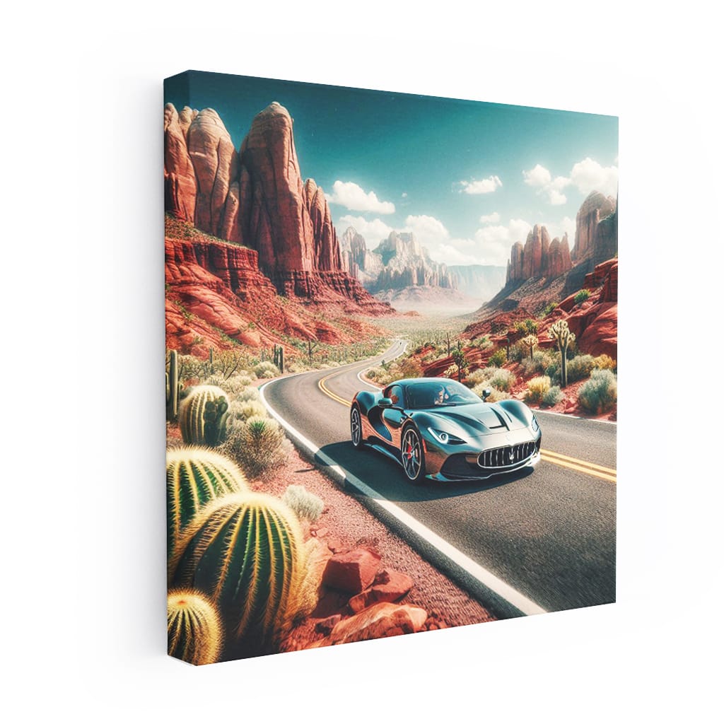 Maserati Mc20 Canyon Wall Art