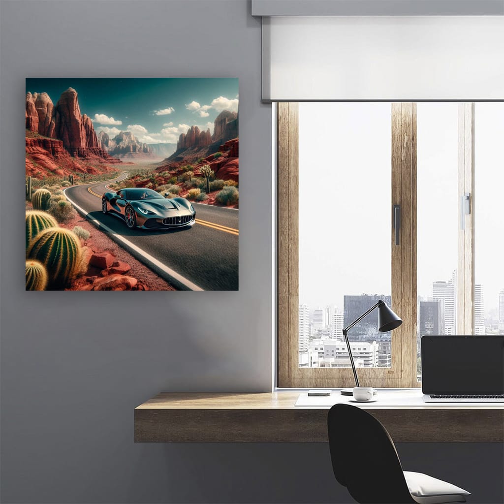 Maserati Mc20 Canyon Wall Art