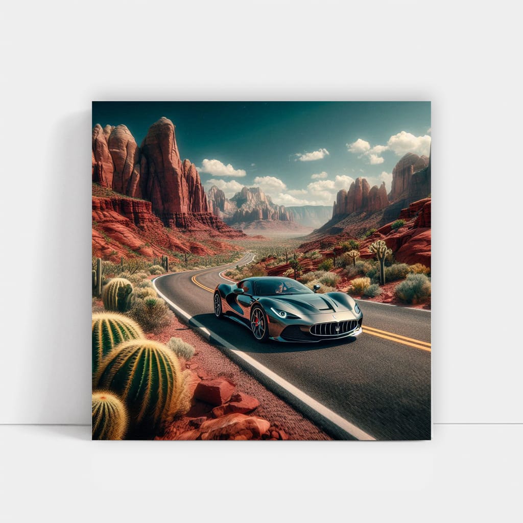 Maserati Mc20 Canyon Wall Art