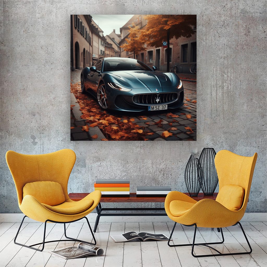 Maserati Mc20 Overcast Weath Wall Art