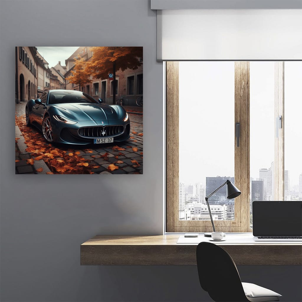 Maserati Mc20 Overcast Weath Wall Art