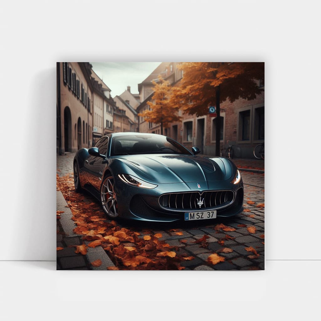 Maserati Mc20 Overcast Weath Wall Art