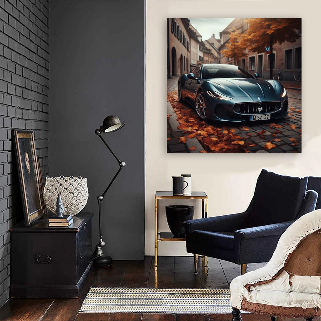 Maserati Mc20 Overcast Weath Wall Art