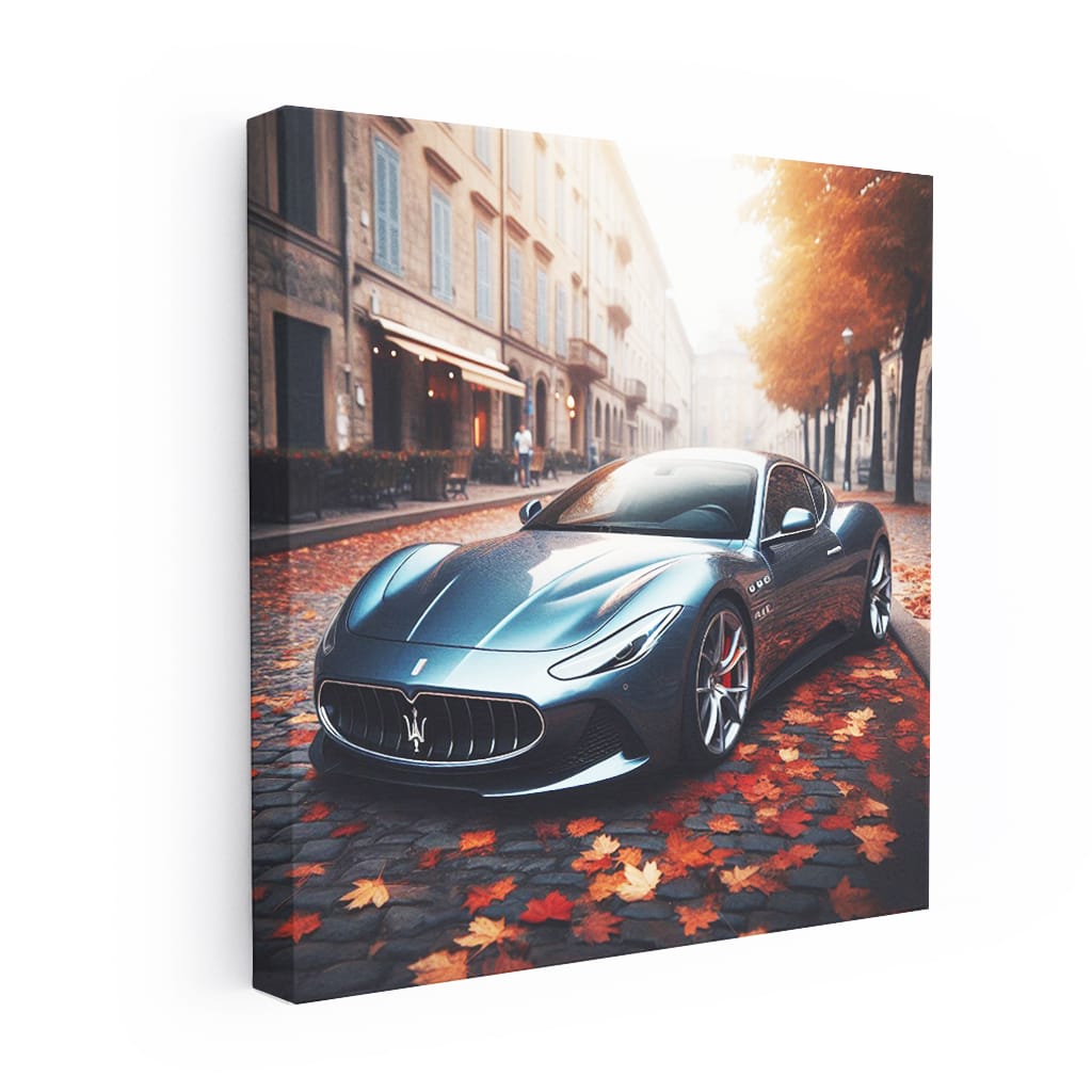 Maserati Mc20 Overcast Weather Wall Art