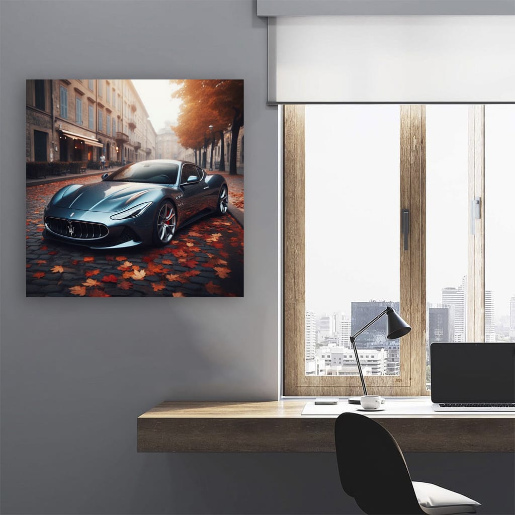 Maserati Mc20 Overcast Weather Wall Art